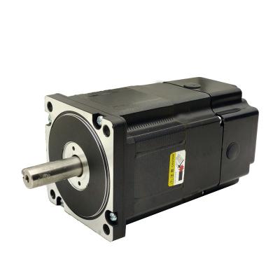 China NEMA34 size 86mm 2phase closed loop stepper motor with brake/ stepper motor with encoder and brake for sale