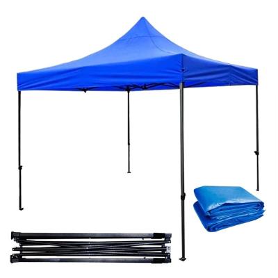 China 10x10' Waterproof Fold Up Easy Pop Up Outdoor Trade Show Tent, Portable Gazebo Tents Instant Shelter Canopy Tent For Events Wedding Party for sale