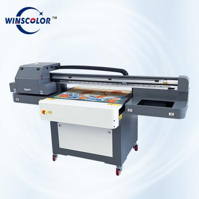 China Hotels winscolor inkjet printer DX7 digital UV printer 900*600 for sale