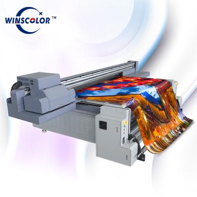 China Hotels High Definition Printing Machine UV Digital Flatbed UV Printing Machine For Wallpaper In Multicolor for sale