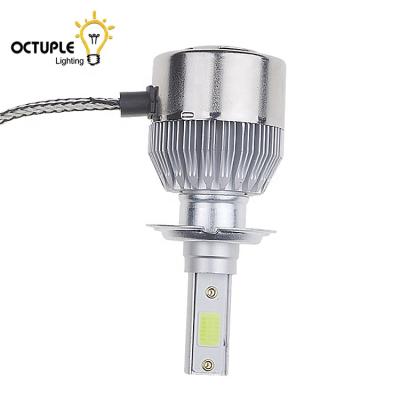 China Wholesale Aluminum Support Led Bulb 12-24V High Lumens 18w COB Car Headlight Bulb H7 for sale