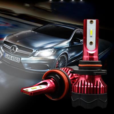 China Foreign trade aluminum car led headlight h7 s2 led headlight with famous brand for sale