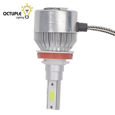 China China wholesale cheap factory price aluminum 12-24V 18w H11 c7 led headlight for sale