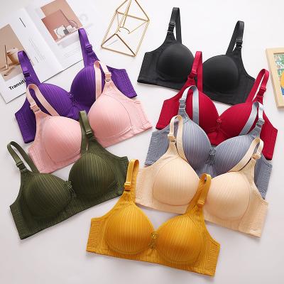 China Breathable Hot Selling Big Breast Bras Lingerie Comfortable Underwear Bra For Women for sale