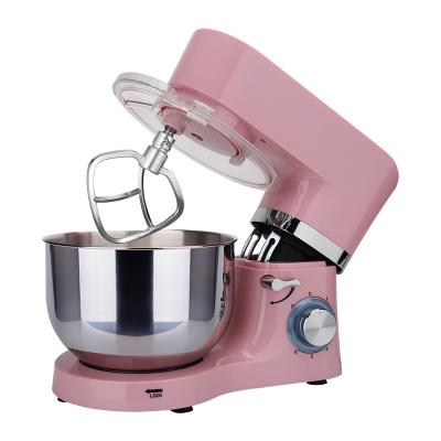 China Glass Bowl Stainless Steel Bowl/5L Tilt Head Stand Food Mixer 1400W 6.0L Electric Batidora For Cake Bread Bakery Equipment for sale