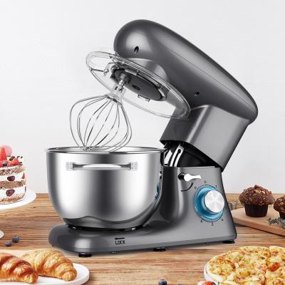 China Design 6 Speed ​​1400W Stand Mixer Cream Egg Beater 5.5L Cake Stand Food Mixer Maker Machine Tilt Head For Kitchen Appliances for sale