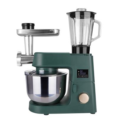 China Design Spiral Dough Tilt-Head Mixer with 6L Stainless Steel Bowl Auto Food Agitator 6-Speed ​​Tilt-Head Bread Dough Mixer for sale