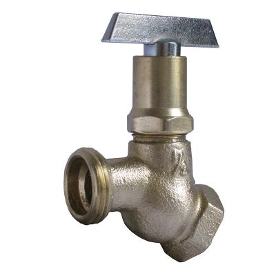 China Hot-selling general no-kink hose faucet with heavy brass body and loose key for sale