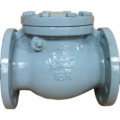 China General Good Quality Parts Casting Nodular Cast Iron Swing Check Valve for sale