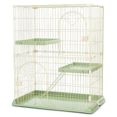 China Wholesale Breathable Pet Cage Stackable Large Pet Cages Houses Large Cat Dog Animal Carriers Cages for sale