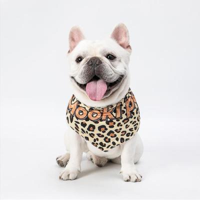 China Viable Wholesale Dog Logo Pets Luxury Bandanas For Graphic Printed Bandana Cotton Pet Apparel And Accessories Bandana Dog for sale