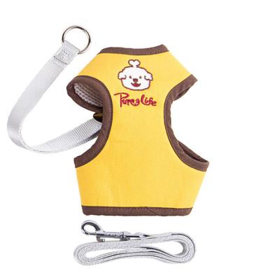 China Customized Lightweight Dog Harness Wholesale Adjustable Pet Accessories Dog Harness for sale