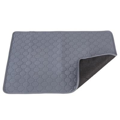 China ZQCJ056-Wholesale Dog Pee Mat Puppy Training Pet Diaper Dog Training Mat Washable Viable Washable Training Mat For Dogs for sale