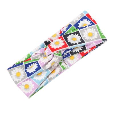 China African Fabric 2021 Flower XYHW-205 Leaf Print Sports Headbands For Women 2020 for sale