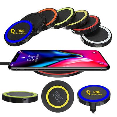 China Custom Logo 5W MP3/MP4 Player Fast Wireless Charger For Samsung Protection Promotion Gift Charging Portable Wireless Charging for sale