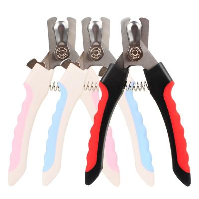 China Viable Stainless Steel Dog Nail Clipper Dog Clipper Cat Grooming Tool Pet Nail Clipper for sale