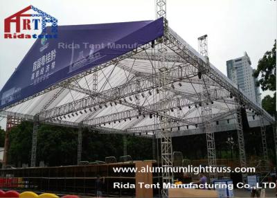 China Durable Stage DJ Light Truss Silver Color 5200mm X 760mm Size Hanging Stage Lighting for sale