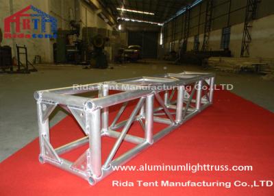 China Electronic Hoist Circular Lighting Truss System Silver Aluminum 3mm Tube Thickness for sale