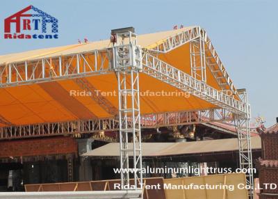 China Outside Event Aluminum Square Truss Lighting Tower System High Corrosion Resistant for sale