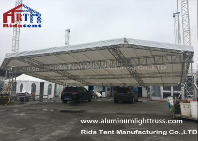 China Spigot Aluminum Stage Truss , Lightweight Triangular Truss System Easy Buiding for sale