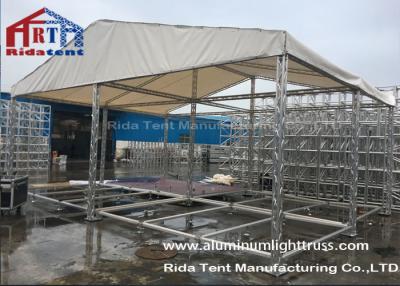 China Lightweight Aluminium Exhibition Truss System100x100mm Size For Convenience for sale