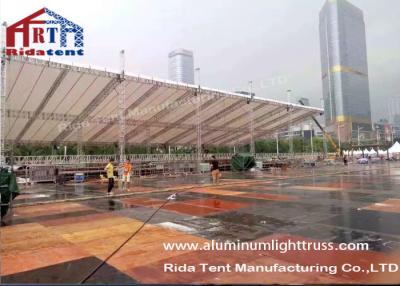 China Silver Aluminum Stage Lighting Truss Systems For Outdoor Big Event for sale