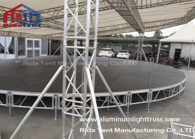 China Outdoor Events Dj Light Truss 290mm Length Silver Round Shape With Long Lifetime for sale