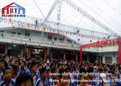 China Square Spigot Lighting Truss System , Aluminum Roof Truss 20 Years Life Span for sale