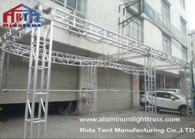 China Stage Roof Used Aluminum Truss Easy Disassembly For Campus Singing Competition for sale