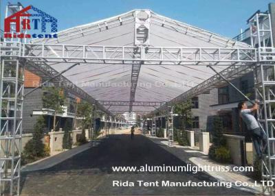 China Big Concert / Party Wedding Stage Lighting Truss Used Hand Hoist Roof Decoration for sale