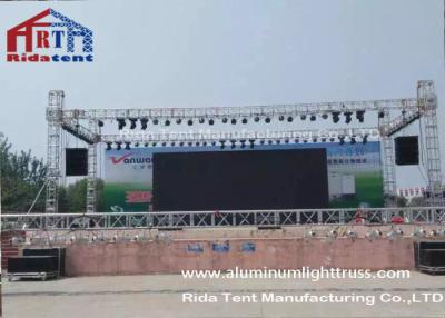 China Heavy Duty Square Lighting Truss System Q235 Iron Material Hanging Stage Lighting for sale