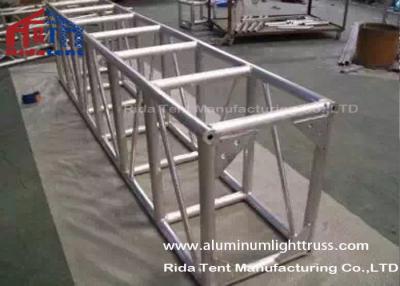 China Light Weight Aluminum Stage Truss , Square Lighting Truss Bar For Rental Event for sale