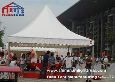 China PVC White Pagoda Party Tent Garden Outdoor Event Tent Anti - Mildew Fabric for sale