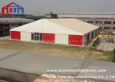 China Aluminum Frame Outdoor Warehouse Tents , Warehouse Storage Tent With Roof Cover for sale