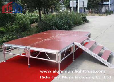 China Professional Custom Mobile Concert Stage , 290mm Aluminum Stage Tuv Certified for sale