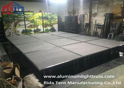 China Indoor Outdoor Folding Iron Stage Steel Stage For Stage Performance Costumes for sale