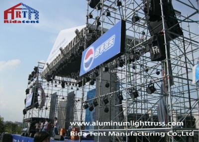 China Trade Show Aluminum Space Truss Structure Galvanized Surface Customized Size for sale