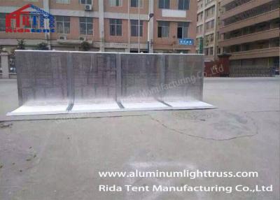 China High Hardness Crowd Stopper Barricades Straight / Gate Type For Secure Outdoor Event for sale