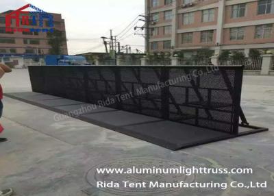 China Traffic Portable Crowd Barriers Aluminum Alloy Material Foldable Solid Frame for sale