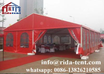 China Professional Marquee Tent Wedding / Tempered Glass Garden Party Tent for sale