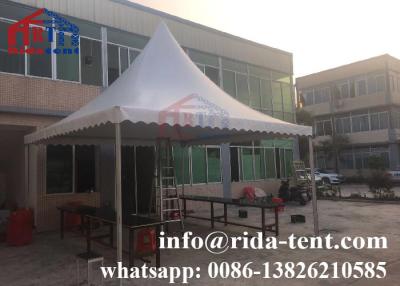 Chine Tente résistante UV de partie de pagoda avec la couverture transparente de toit de tissu de PVC 850g à vendre