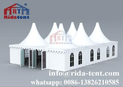 China New Design Anti Fungus Pagoda Party Tent With Hot Dip Galvanized Steel Components for sale