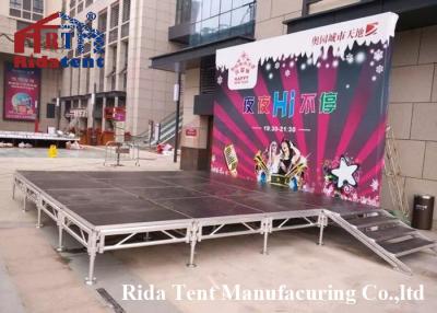 China Customized Size Wedding Event Stage , Truss Aluminum Portable Stage for sale