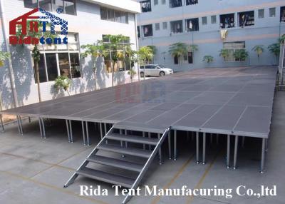 China Adjustable Event Concert Stage / Promotional Roof Truss System Layer Stage for sale