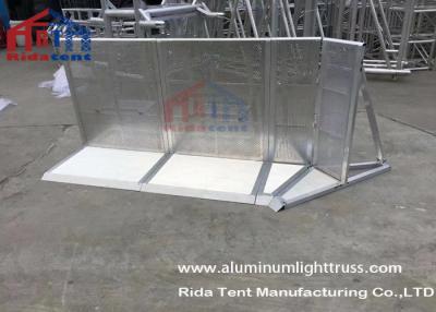 China Customized Folding Aluminum Crowd Control Barriers For Outdoor Safety for sale