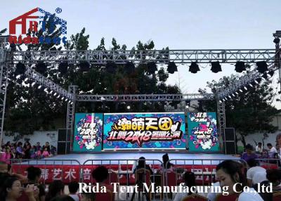 China Octagon Triangle Lighting Truss , Professional Aluminum Stand Truss for sale