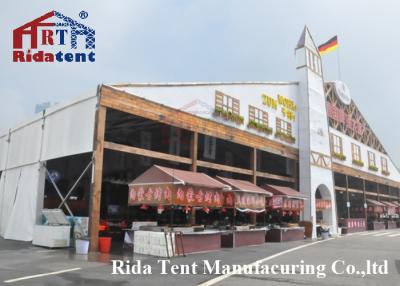 China 6 Persons Contained Outside Party Tents / White Heavy Duty Canopy Tents for sale