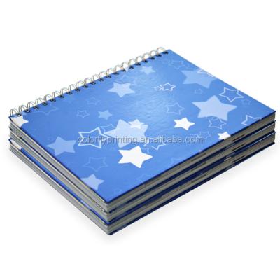 China Subject Notebook Office Supplies Hardcover WireO Bound Subject 3 Spiral Notebook College Ordered Subject Notebook A4 for sale