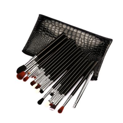 China Durable Black Synthetic Professional Private Label Hair Dropshipping Cosmetics High Quality Eyeshadow Brush for sale