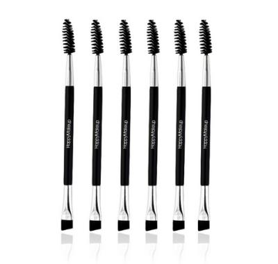 China Dropshipping Agent Eco-friendly Eyebrow Comb and Luxury Black High End Custom Spoolie Private Label Spoolie Brush for sale